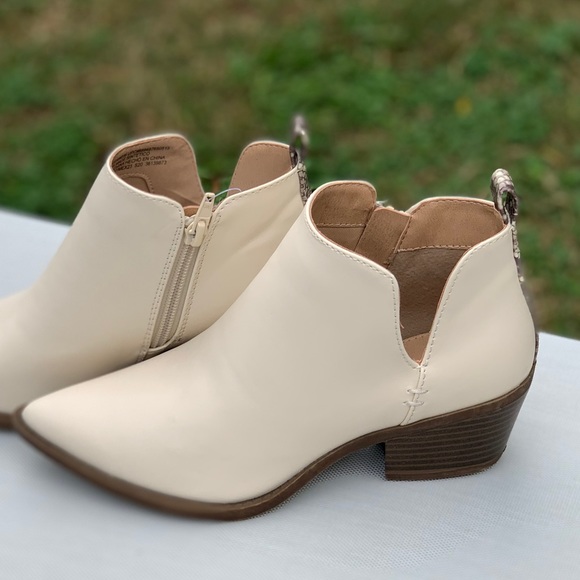 Women's Western Booties Memory Foam Fashion Boots - Picture 2 of 10